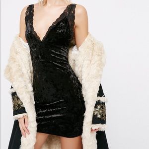 Free People Black Bodycon Dress